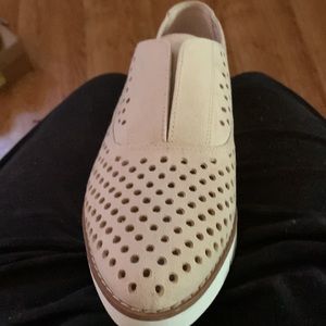 Womens dr school’s sporty loafer, size 9 dusty pink